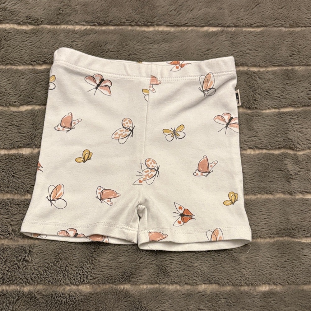 Butterfly Print Kids Shorts
